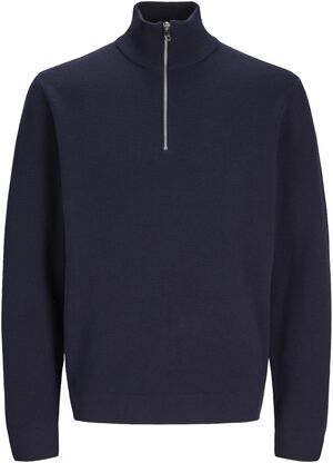 JPRBLAMILANO STITCH KNIT HALF ZIP