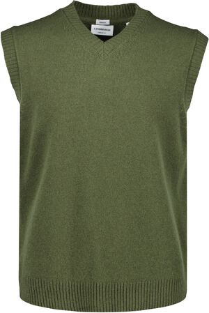 Lambswool button slipover