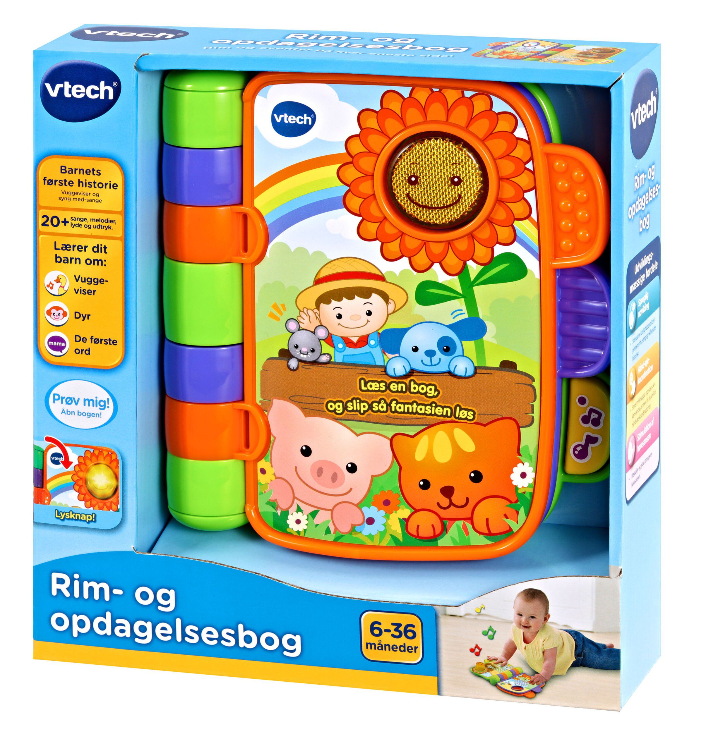 Vtech Baby rim og opdagelsesbog