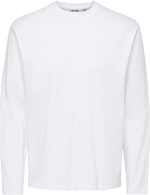 ONSFRED LIFE RLX LS TEE NOOS