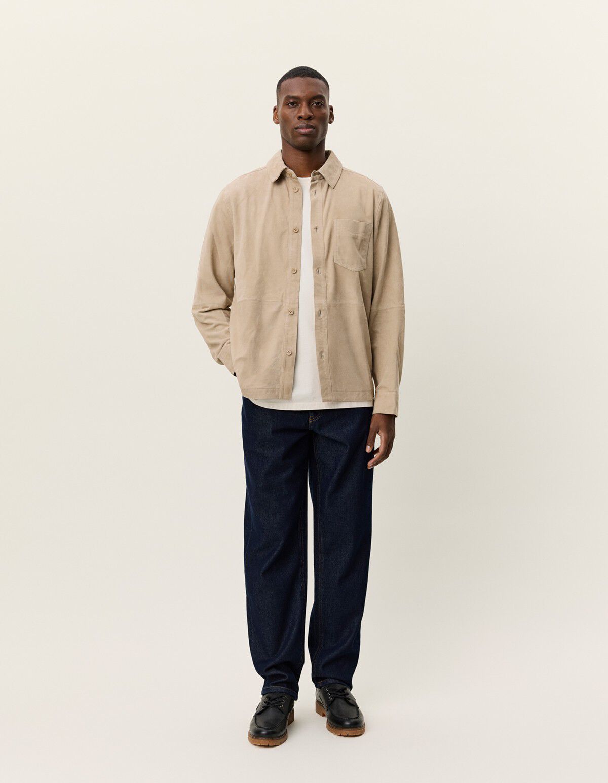 Bertram Suede Overshirt