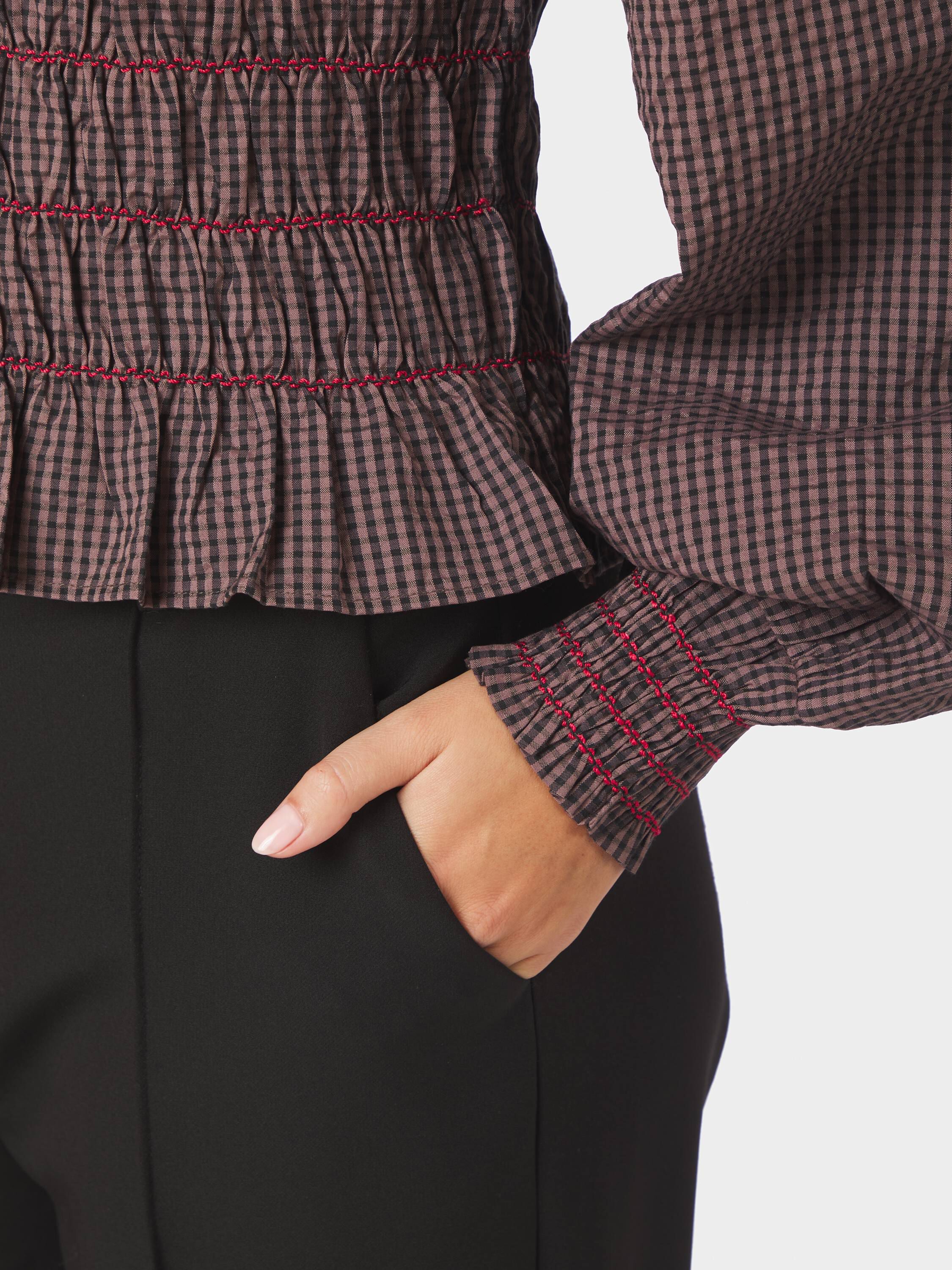 Oliana Check Blouse