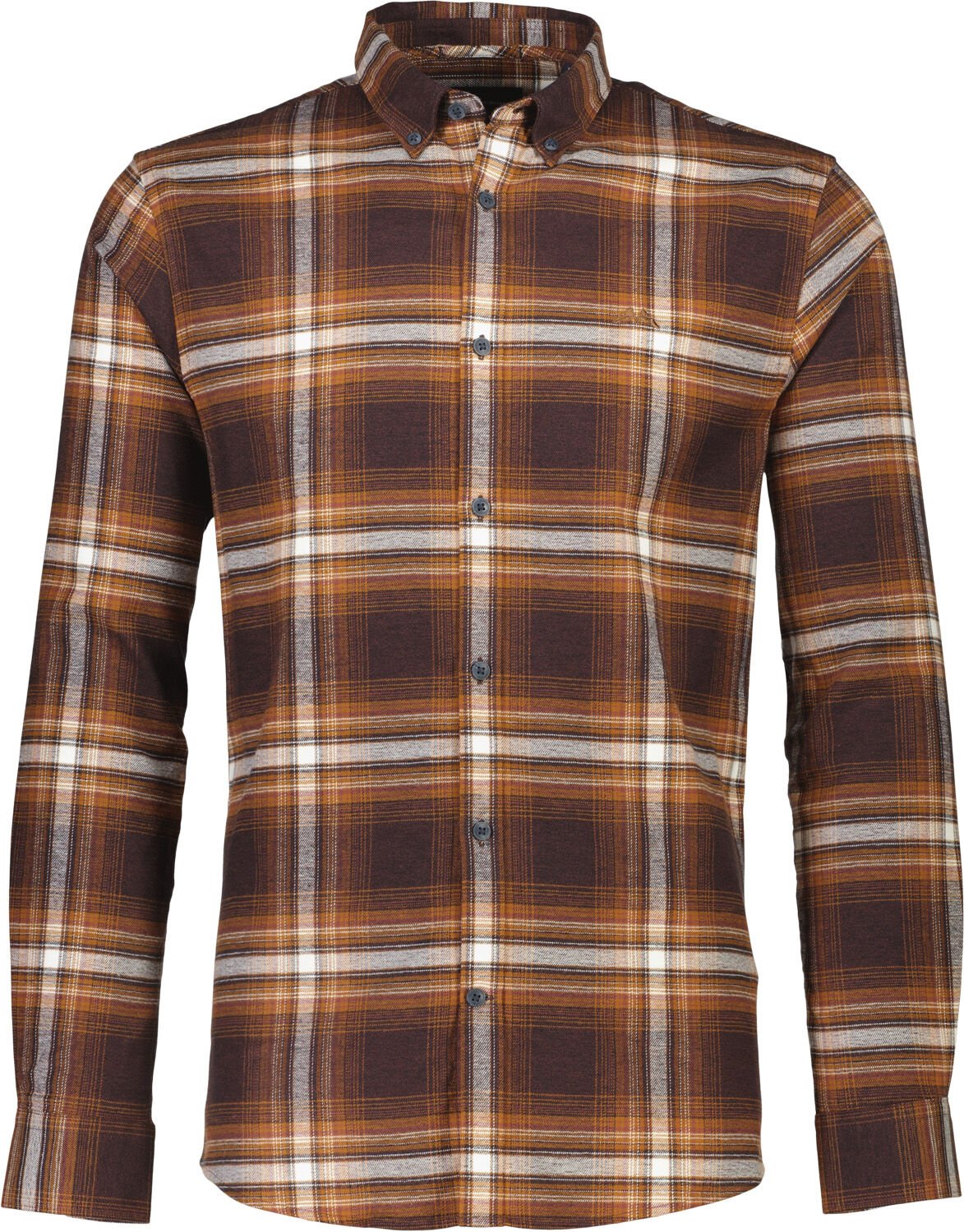 Brushed checked shirt L/S