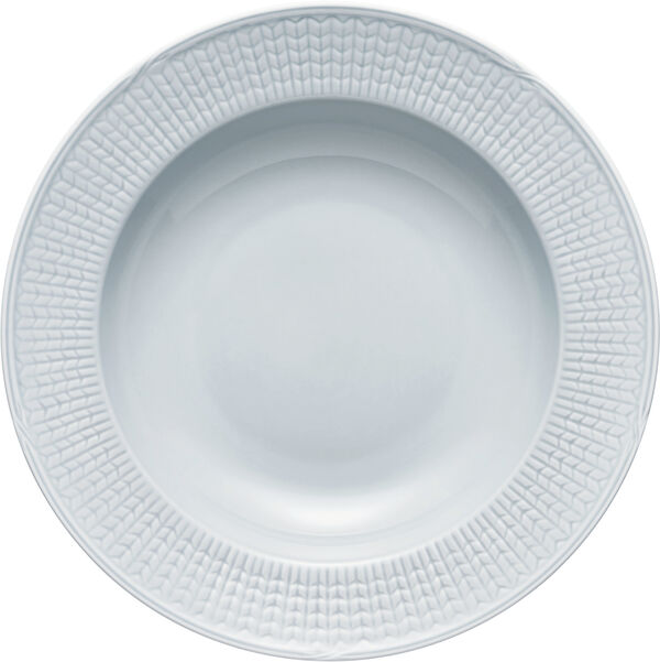 Swedish Grace Dyb Tallerken 25 cm Isblå