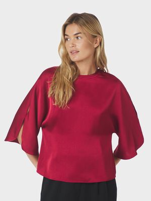 Liora Heavy Sateen Blouse