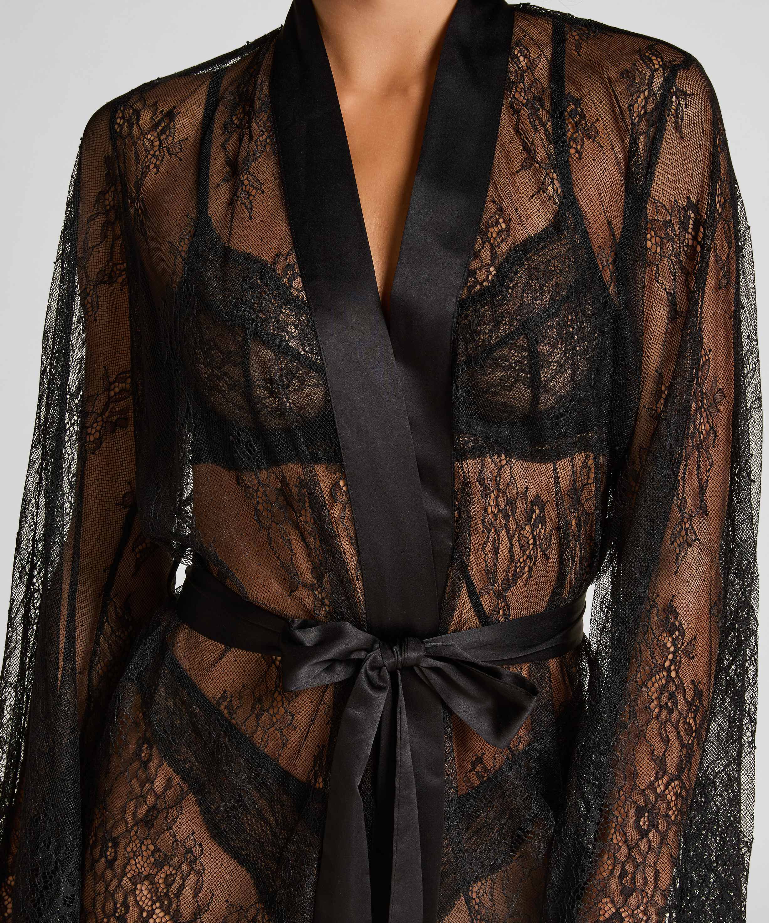 KIMONO ALLOVER LACE