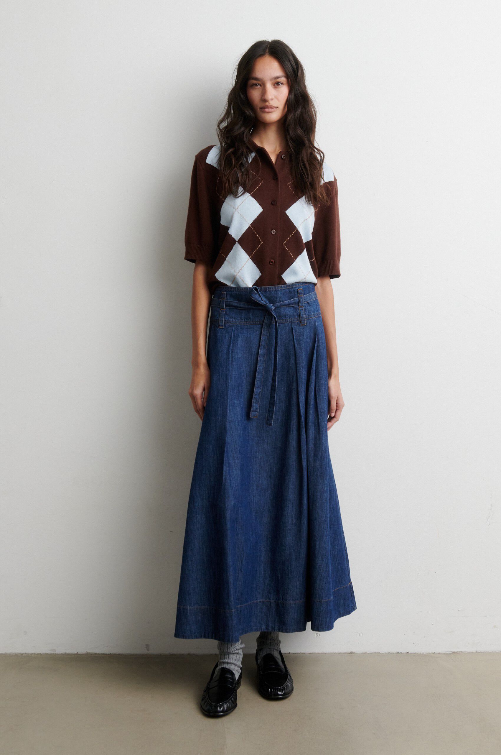 Shailene Merino Blend Knit Cardigan