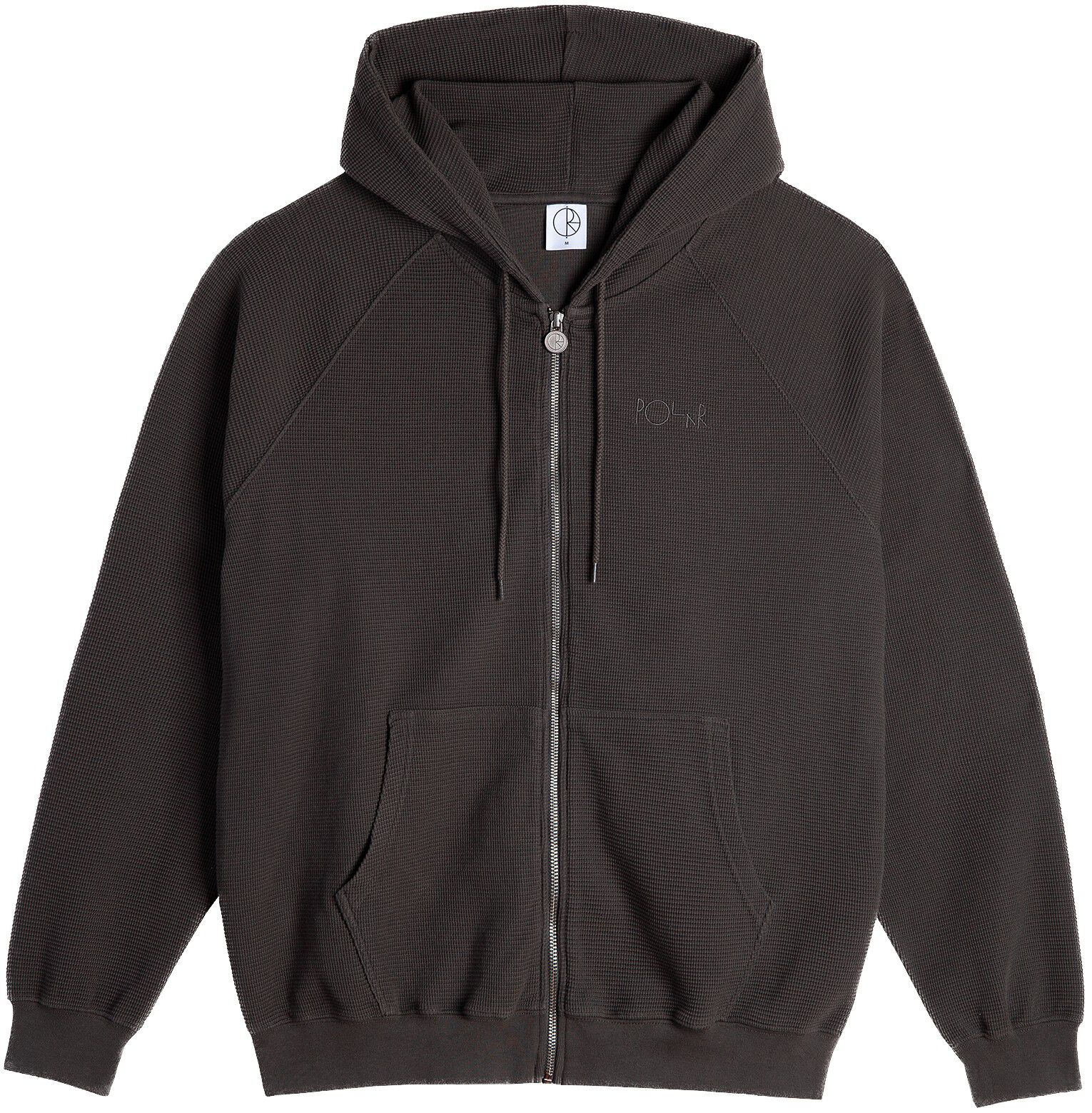 Waffle Zip Hoodie