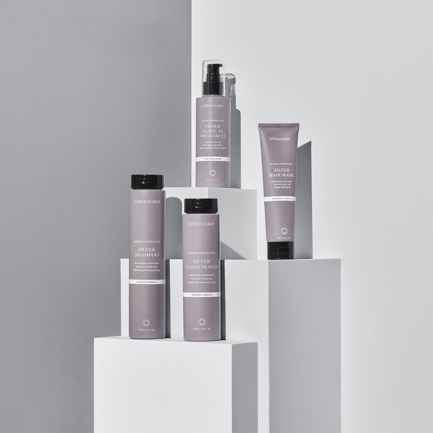 Blonde Perfection - Silver Hair Mas