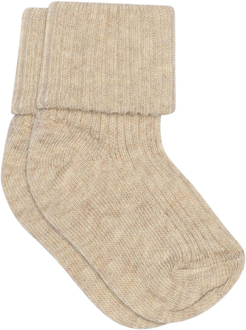Cotton rib baby socks