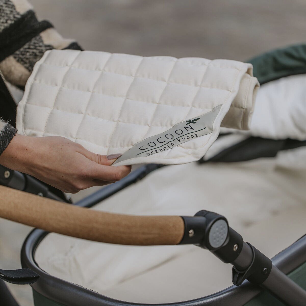 COCOON Kapok rullemadras, lift - 31x75 cm