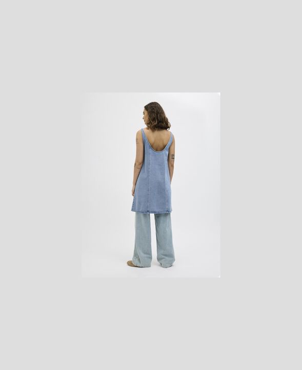 JXSTELLA SL SHORT DENIM DRESS DNM