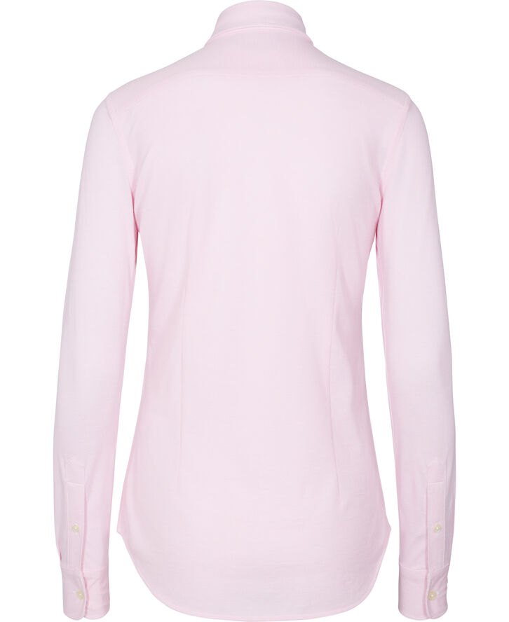 Knit Cotton Oxford Shirt