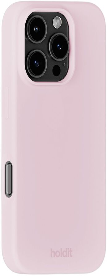 Silicone Case iPhone 16 Pro Pale Pink