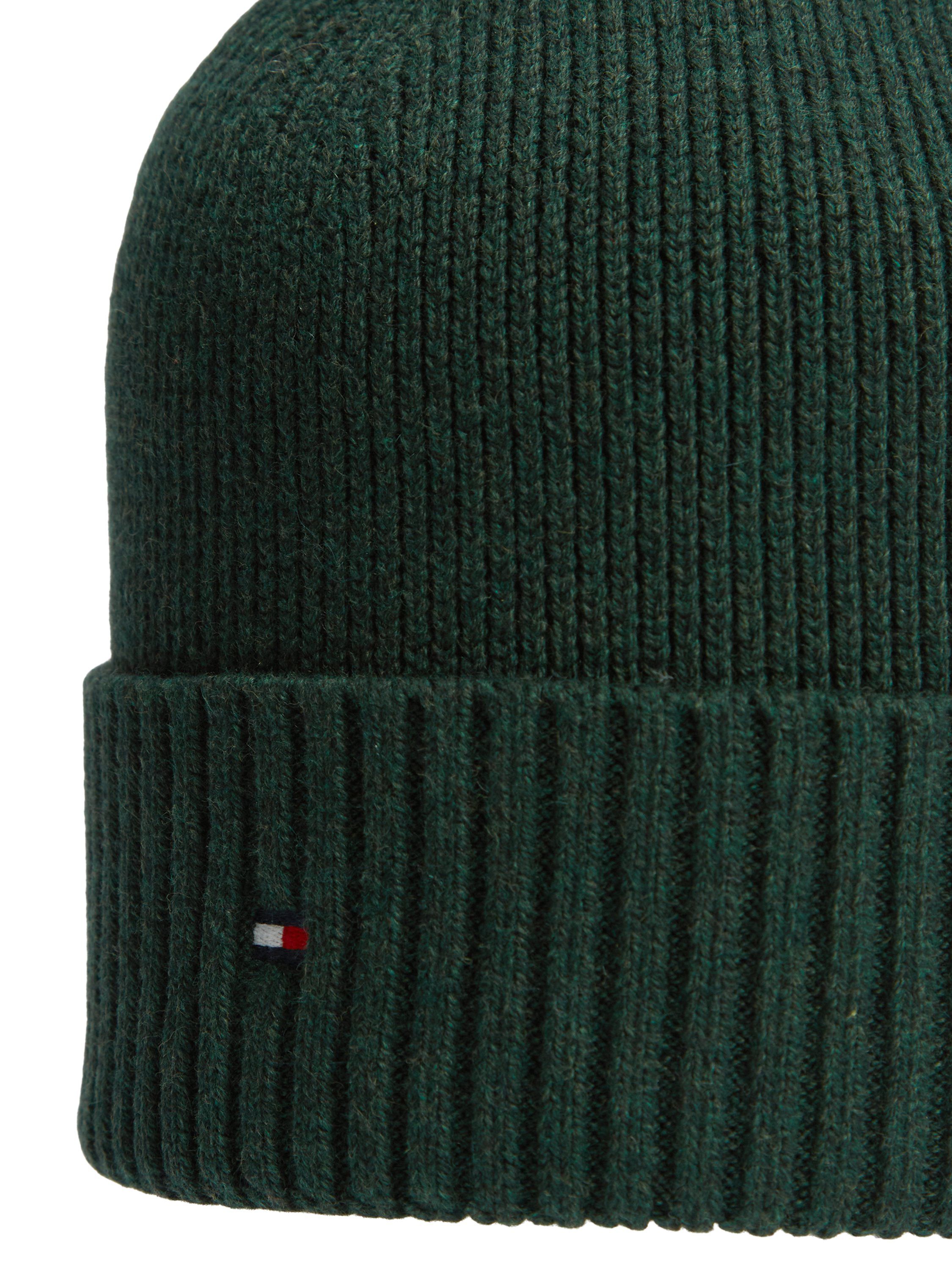 Hilfiger Flag Embroidery Beanie With Cashmere