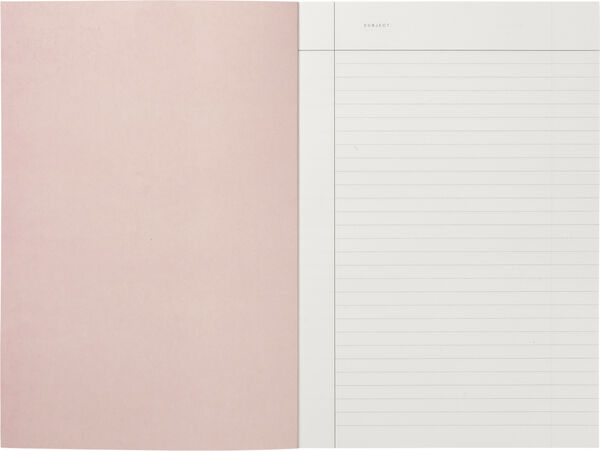 Medium notesbog, Grøn med tern