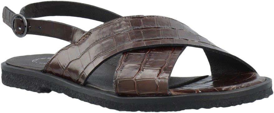 CASGITTA Cross Sandal Croco