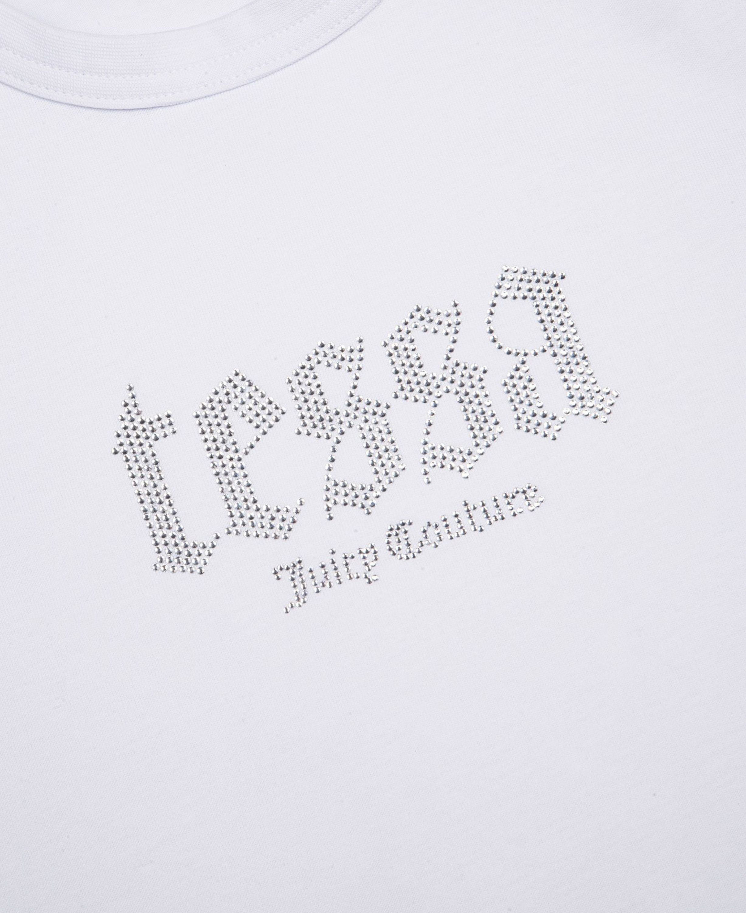 Tessa x Juicy - t-shirt m. diamanter