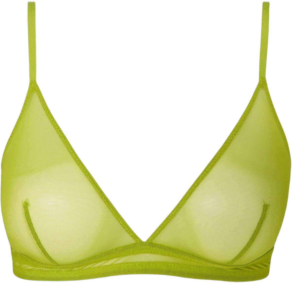 Mesh Triangle Bralette