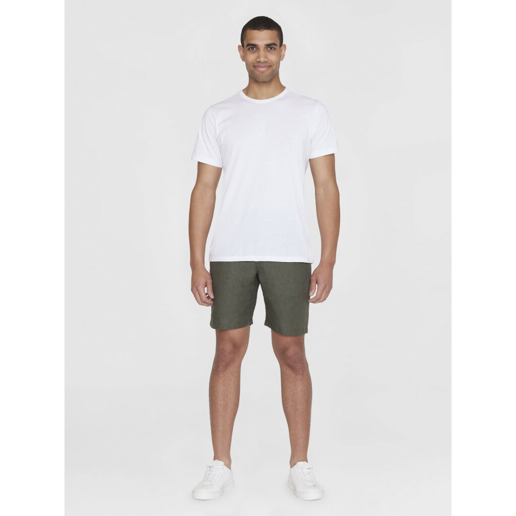 CHUCK regular linen shorts - GOTS/Vegan