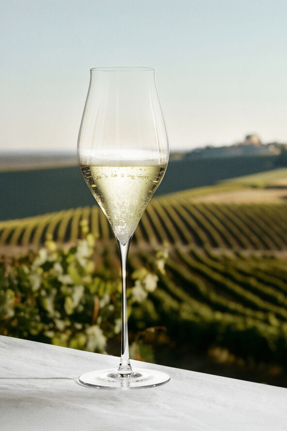 Notes Champagneglas 38 cl klar 2 stk.