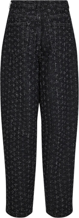 IVY-Janice Slung Jeans Black Punch Denim