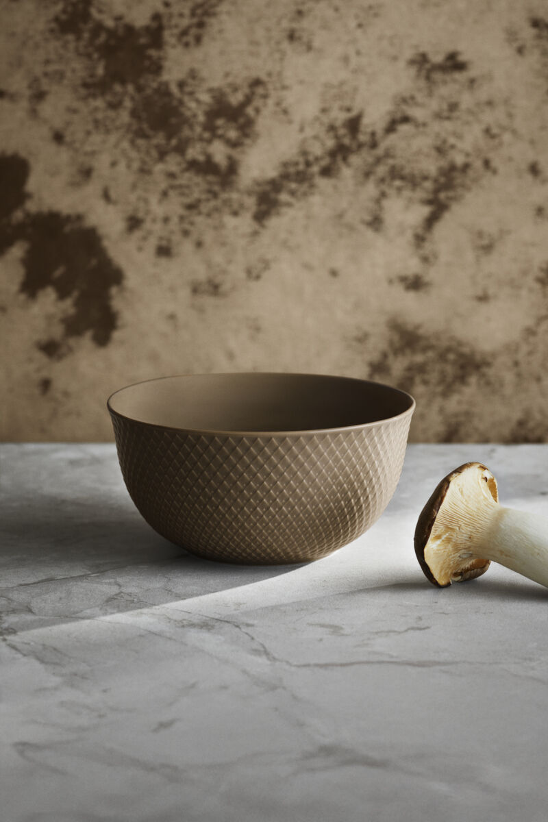Rhombe Earth Serveringssk&aring;l &Oslash;17. 5 cm clay