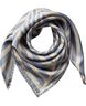 Geometric Scarf 100% Silk - 61x61cm