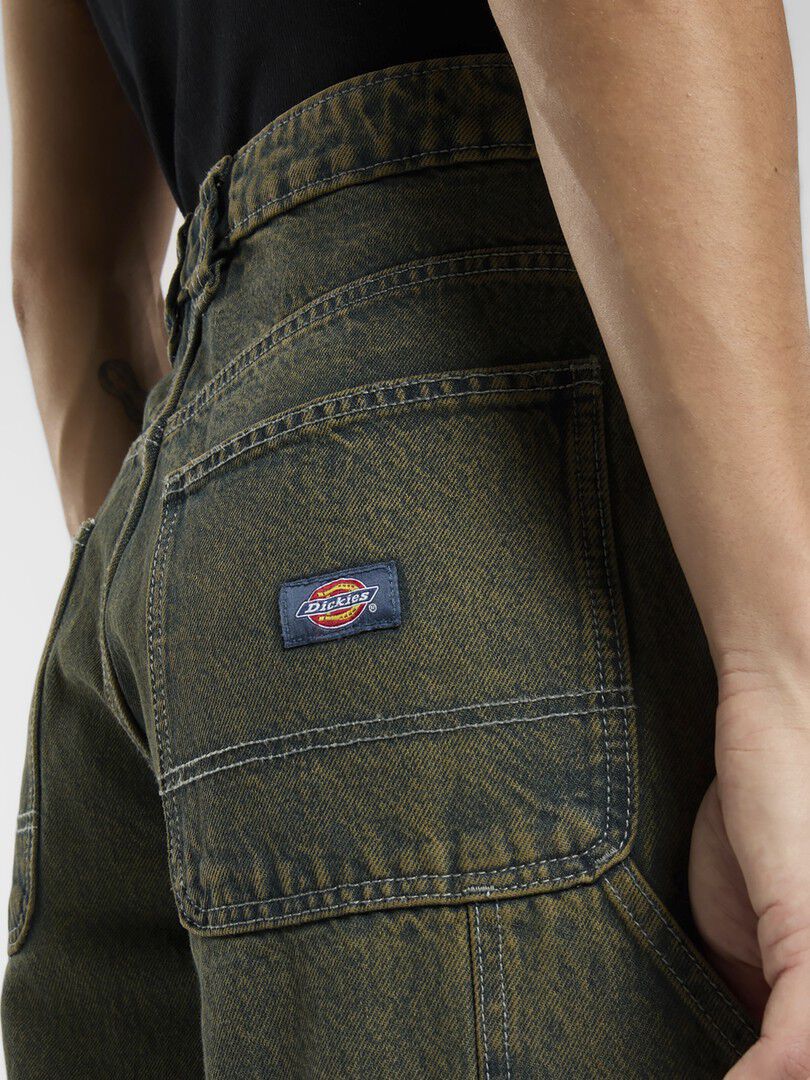 X LOOSE DENIM CARPENTER PANT W GREE