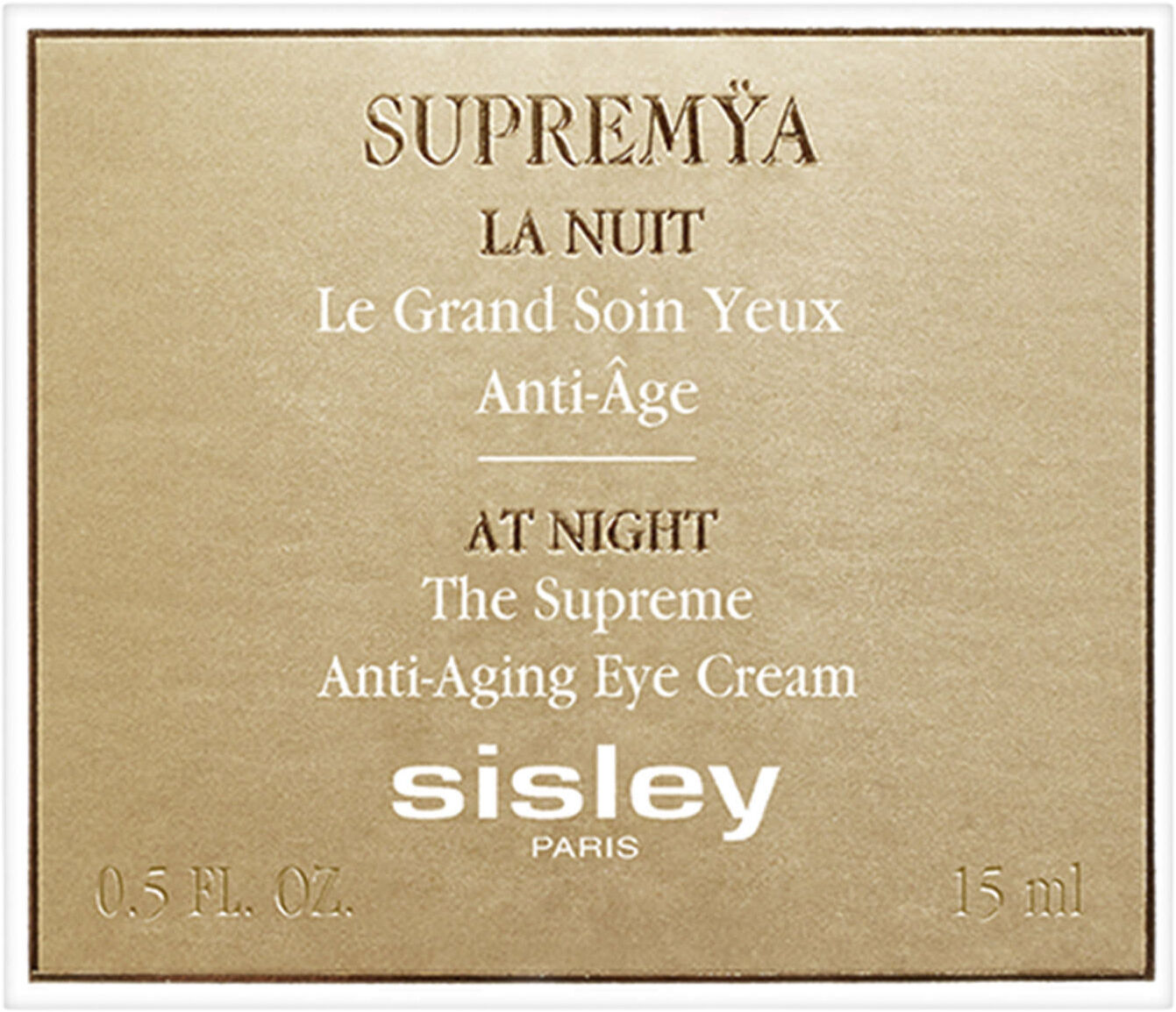 Suprem&yuml;a Anti-Aging Eye Cream