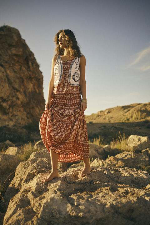 CRManju boho vest