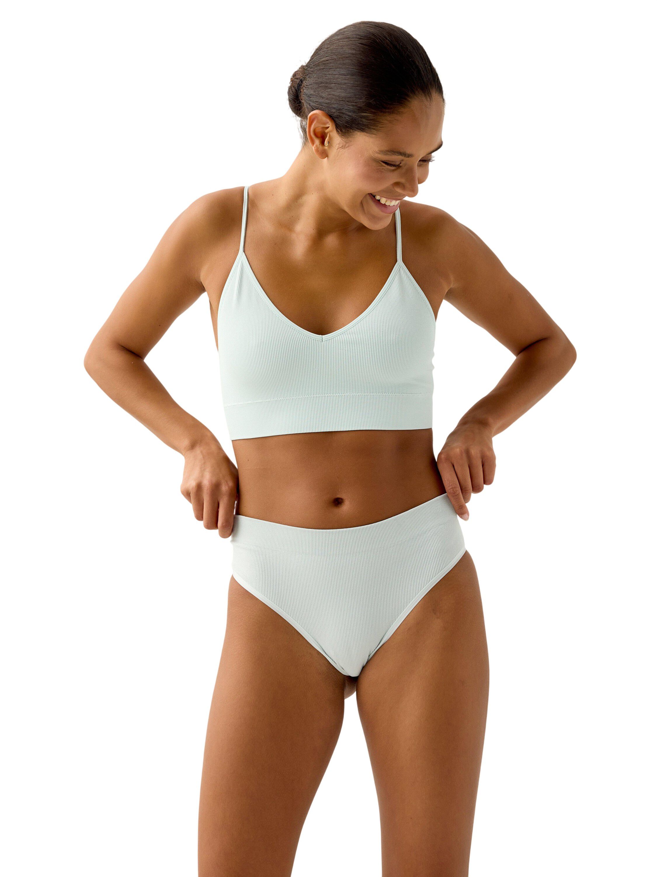 Bra Seamless Rib top