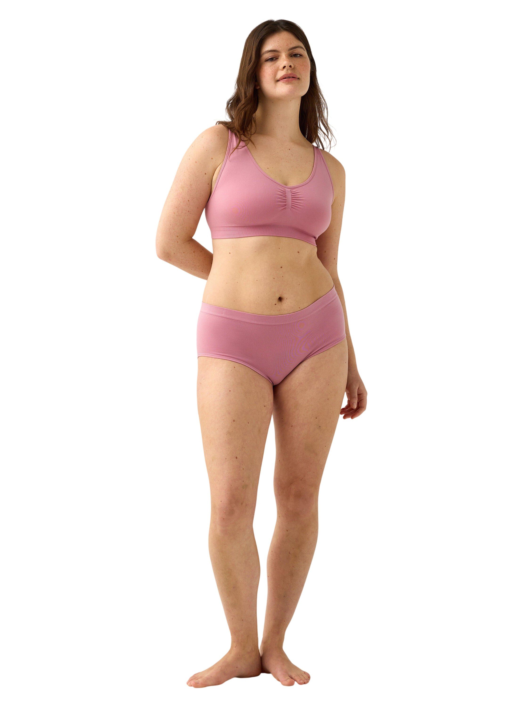 Myke, stretchy truser med normal mi