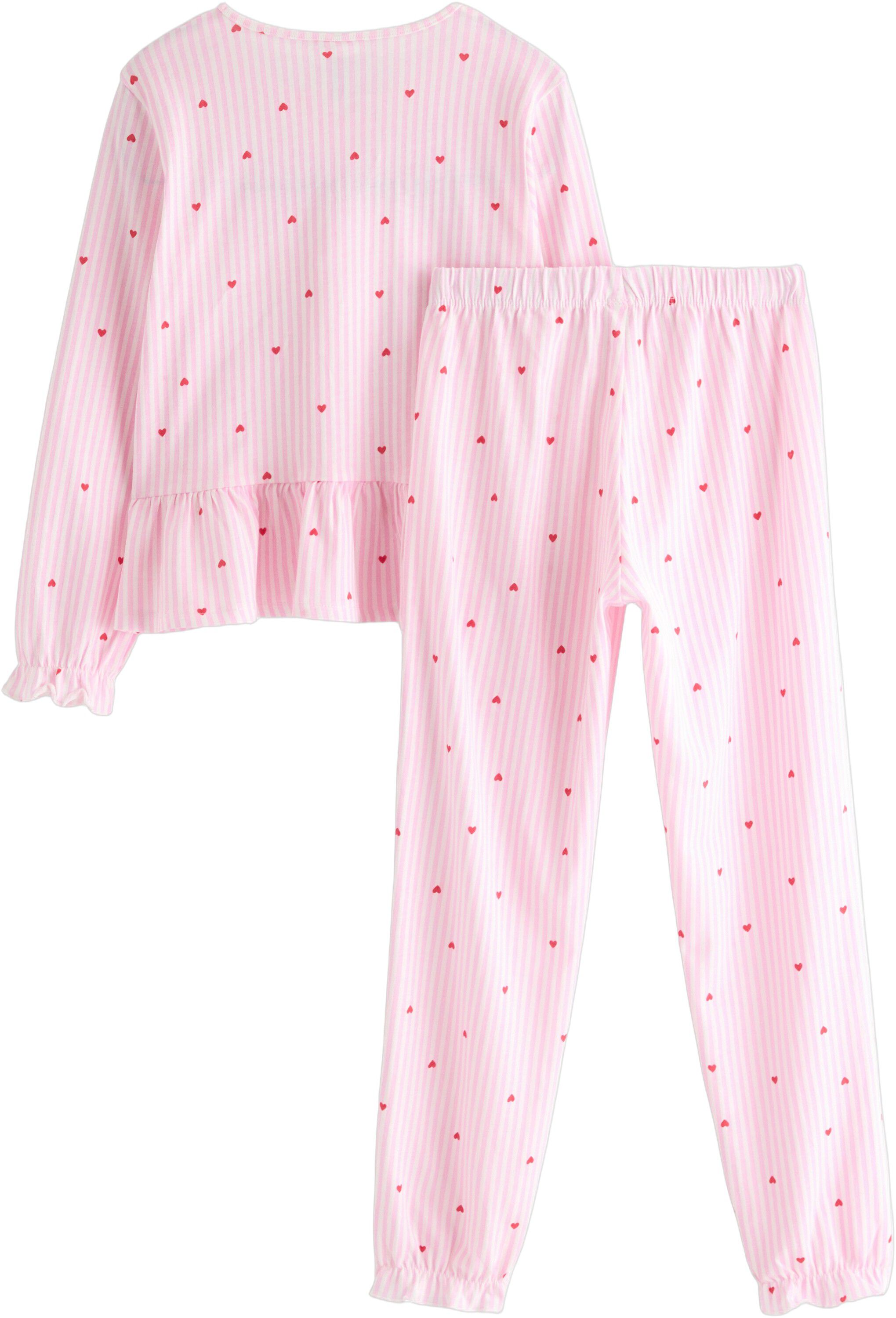 Pyjama LS bows and frill