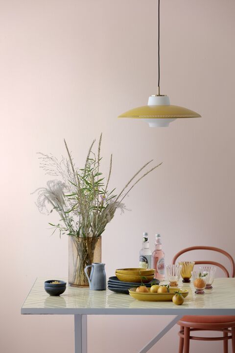 Water Glass Trellis Blush S/2pcs