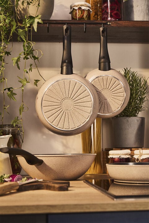 Ledro Stegepande 24 Beige Rund Alu