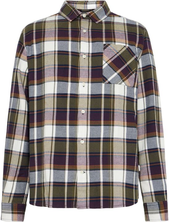 Organic Cotton Checked Flannel Shirt GOTS