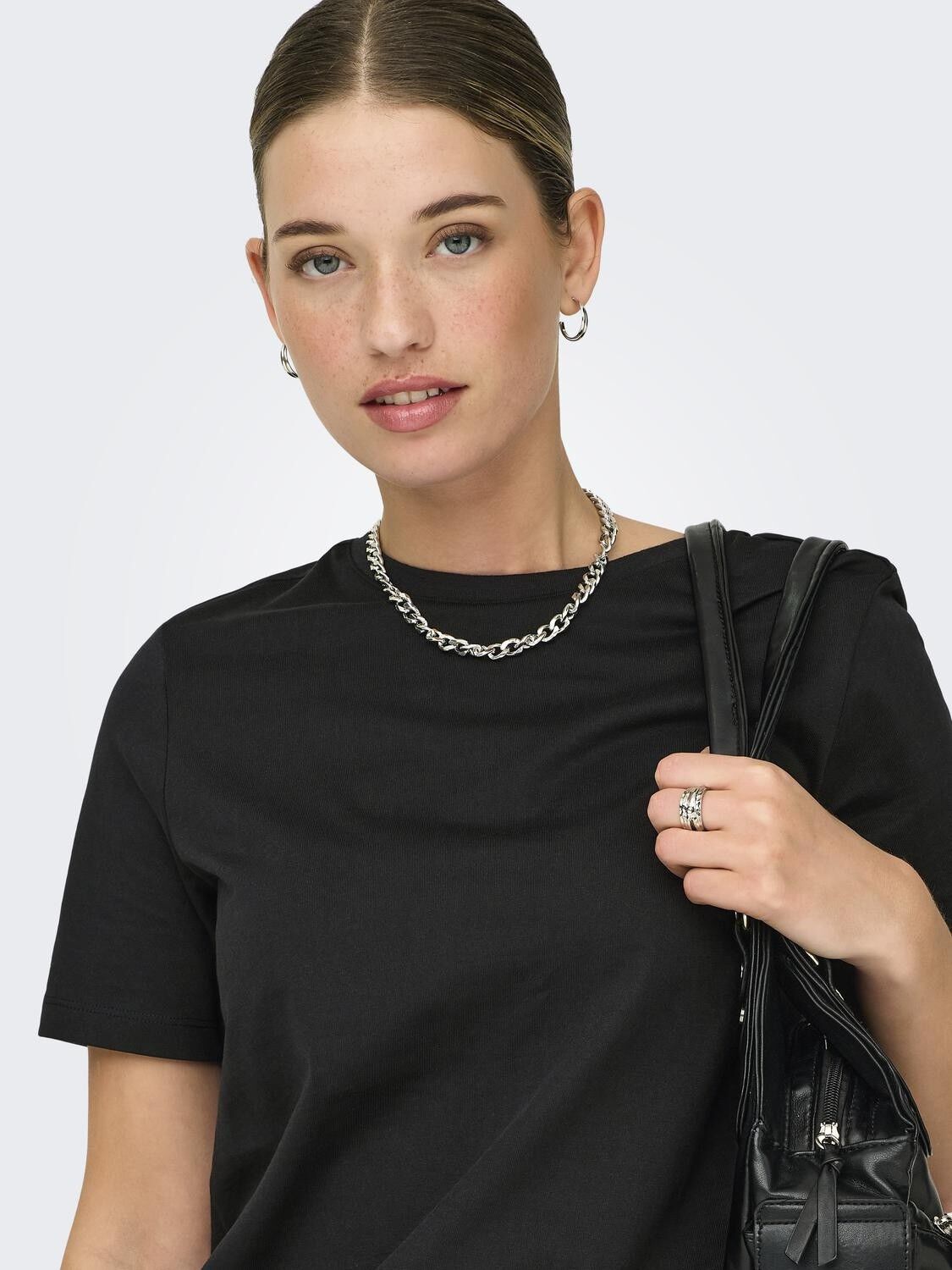 ONLFREJA LIFE S/S LUXE TOP CC JRS N