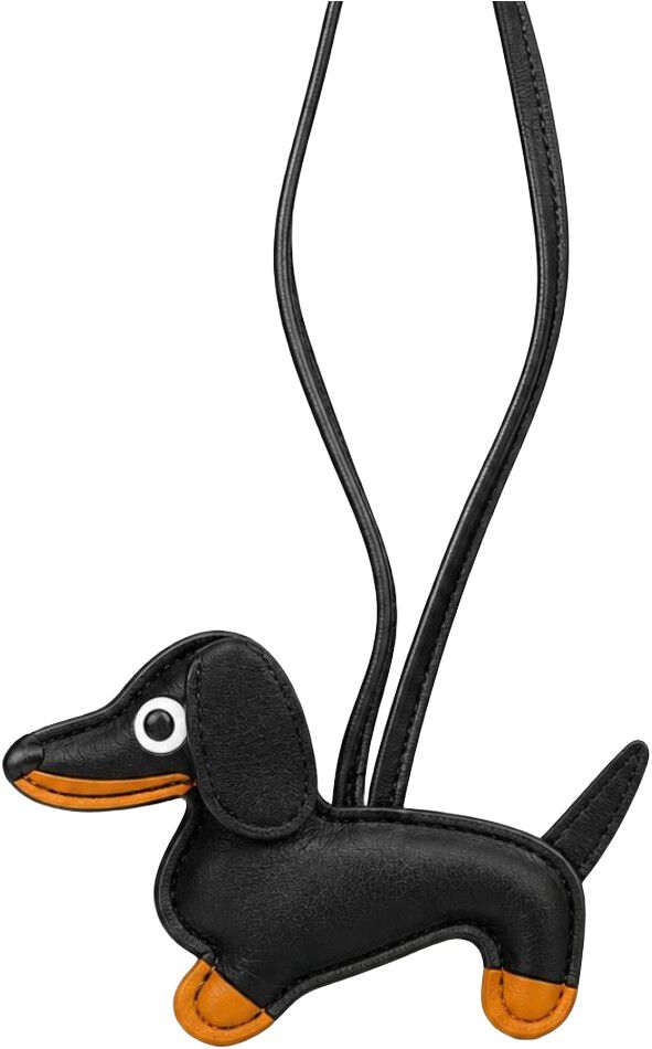 keyhanger sort hund