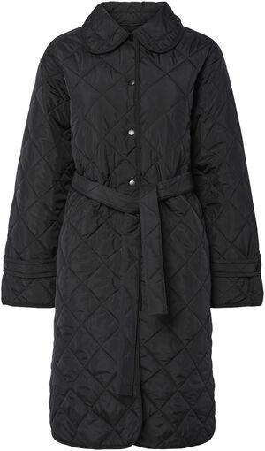 PCEMILY LONG QUILTED JACKET NOOS BC