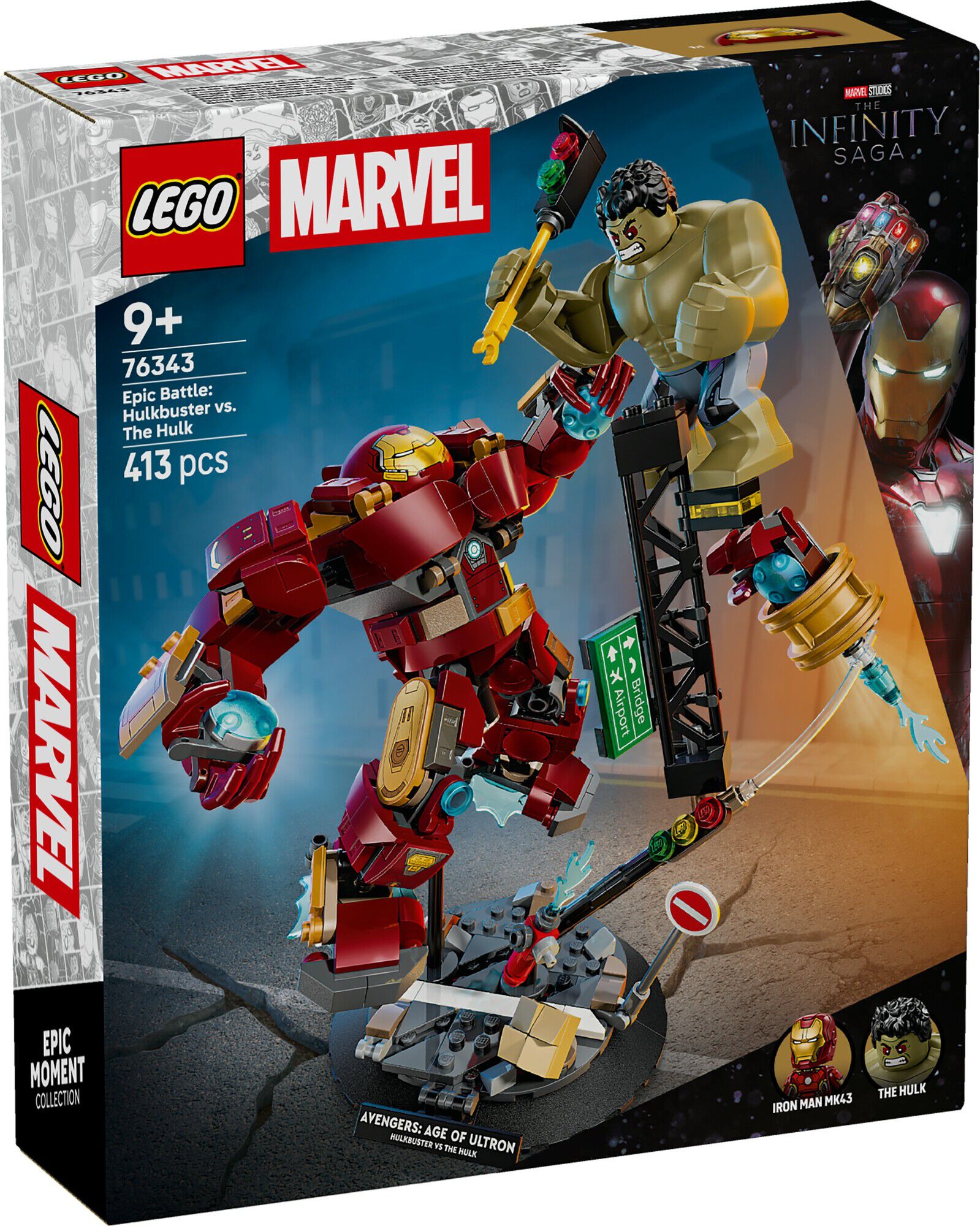 Episk kamp - Hulkbuster mod Hulk 76343