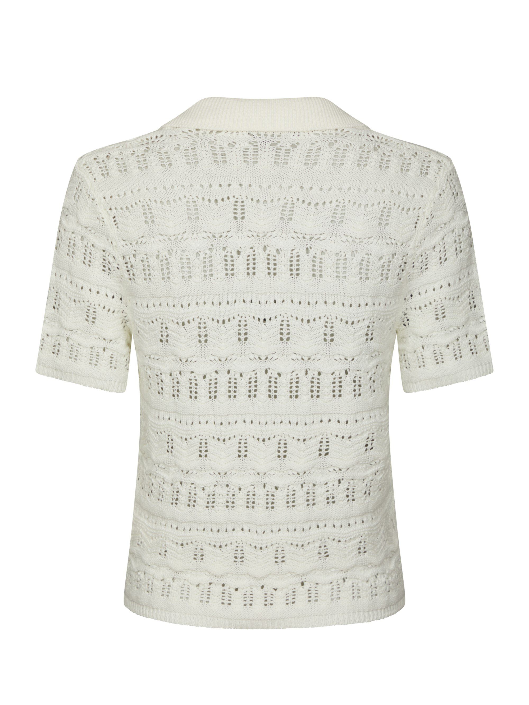 Marisini Stitch Polo Knit Top