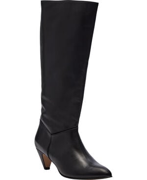 Jasmina 50 stiletto Soft calf & suede leather