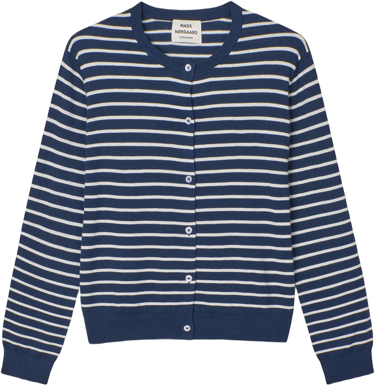 Fine Merino Charlot Stripe Cardigan
