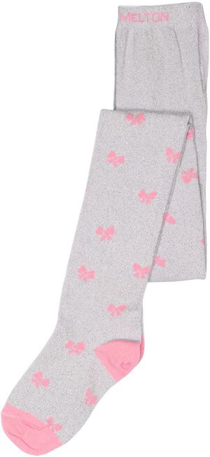 Bow glitter tights