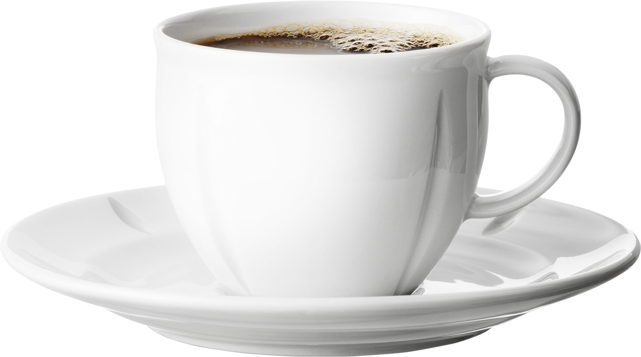 Kopper med tallerken