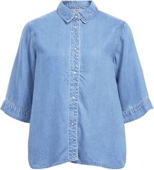 OBJFRAME 2/4 RE DENIM TOP NOOS