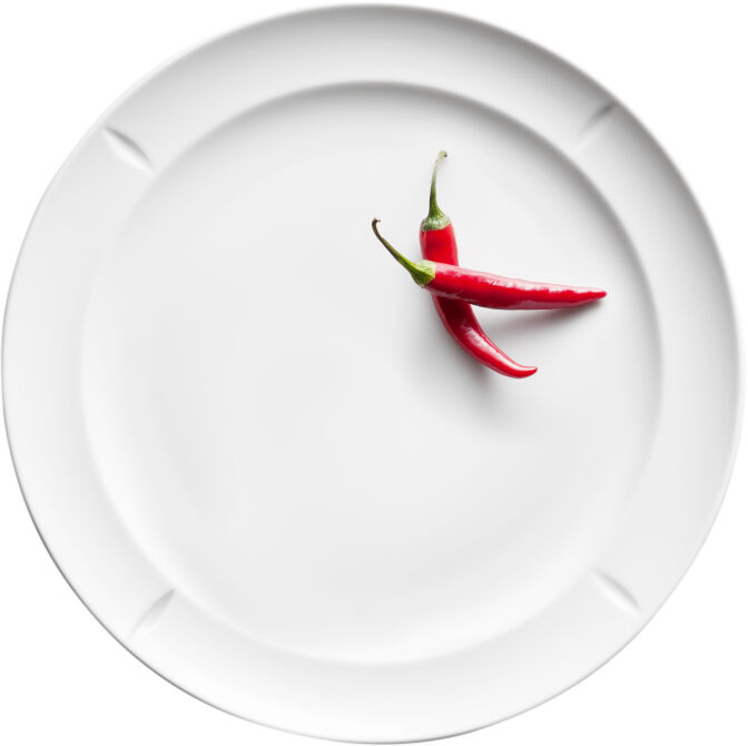 GC Soft Tallerken &Oslash;27 cm hvid