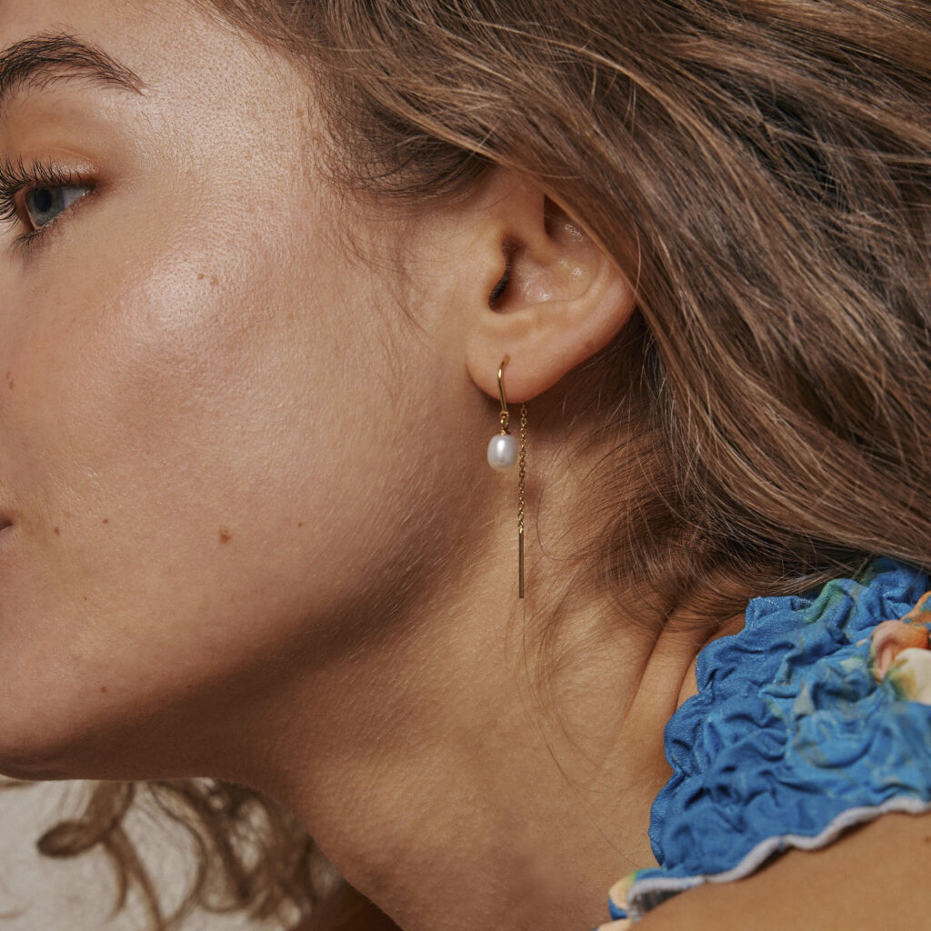 Earring, Eleanor Pearl