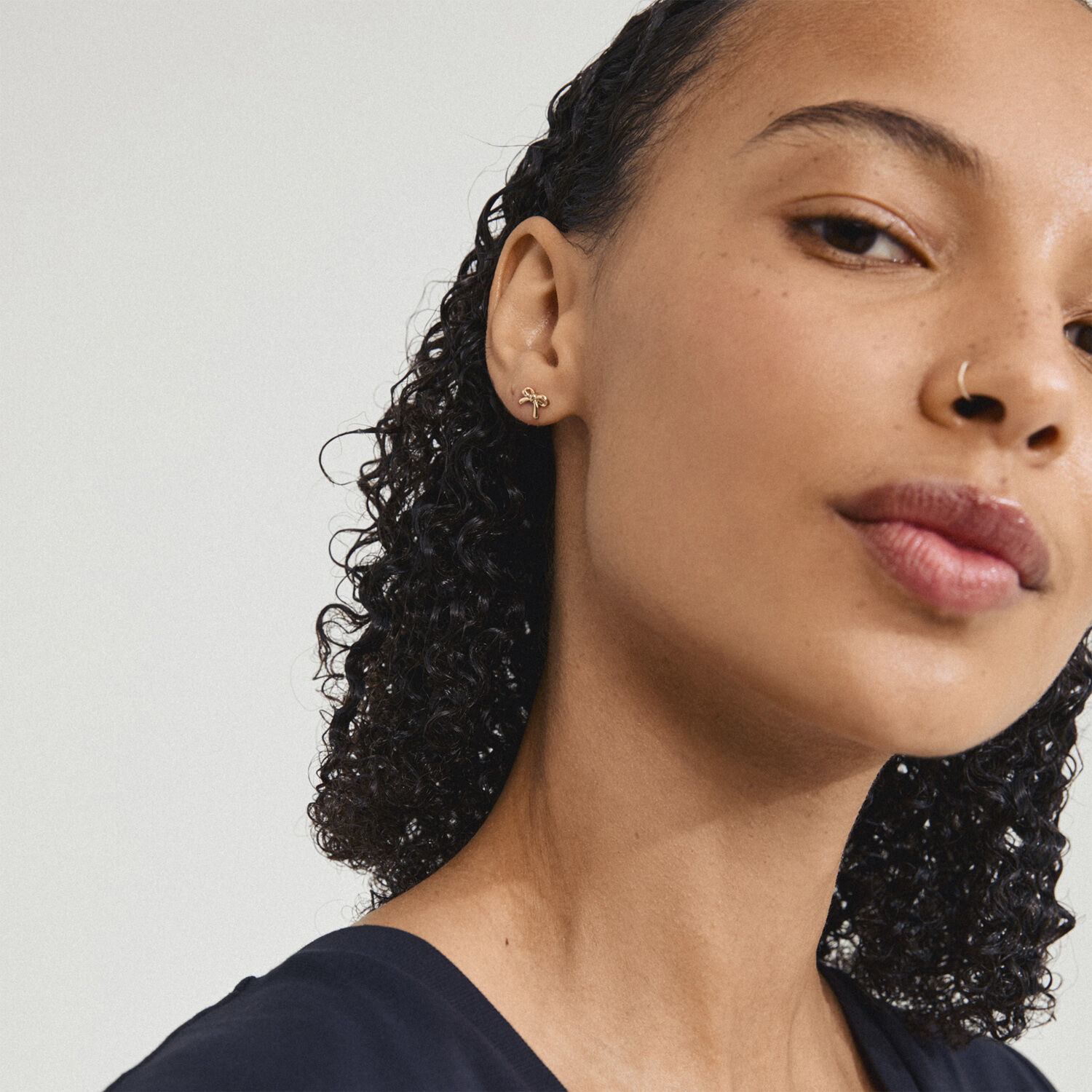 LYSANDRA earrings gold-plated